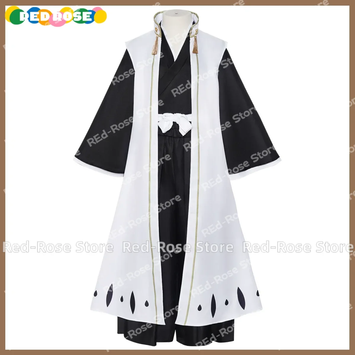 

【Customized 】 Game Kuchiki Byakuya Cosplay Costume Halloween Christmas Party Role Play