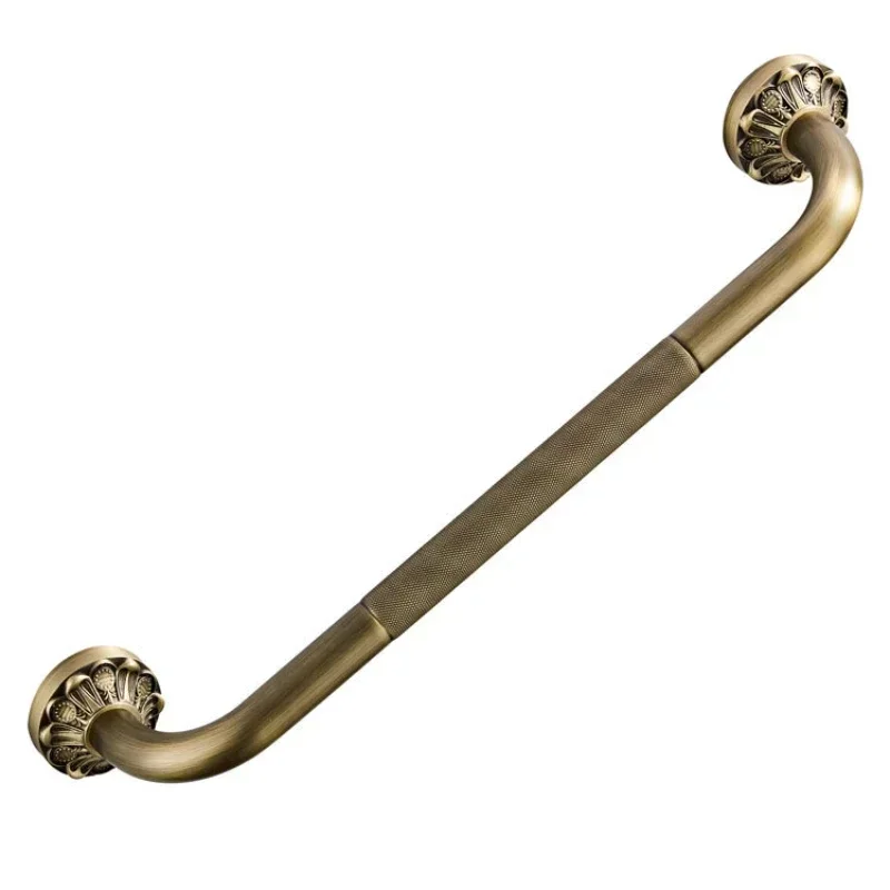 

Bronze Brass 50cm Bathroom Bathtub Toilet Handrail Grab Bar Shower Safety Support Handle