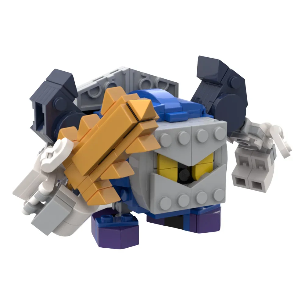 

MOC Meta Knight and King Dedede Bricks Модель Meta Knight and King Dedede Строительные блоки Сборка игрушек Дети DIY Подарки на день рождения