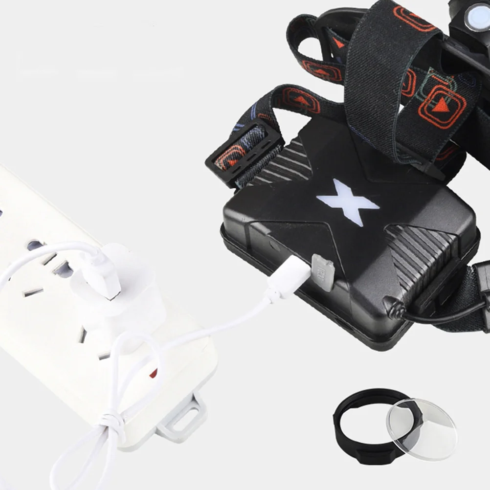 Rechargeable Led Headlight Super Bright Long-Range Waterproof Light For Night Riding Outdoor Camping Hiking Visual