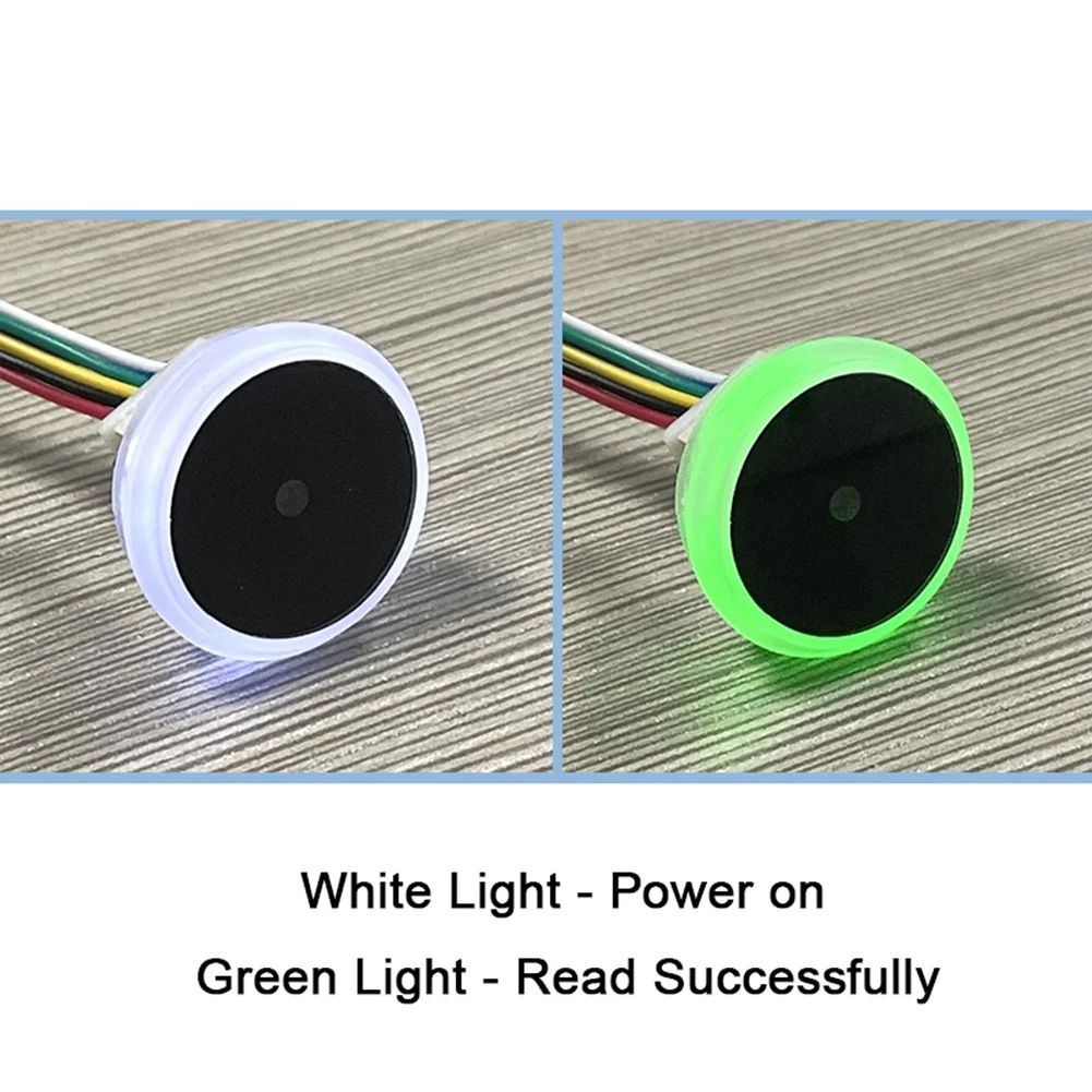 Gran venta GM861S interfaz UART/USB 1D/2D código de barras código QR módulo lector de código de barras blanco verde LED