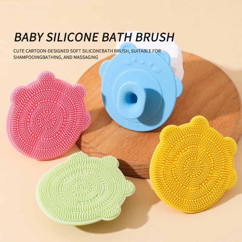 

Soft Baby Hair Brush Bath Brush Cartoon Design Tool for Newborns Sensitive Skin Care Baby Hair Care Accessories Infant Supplies