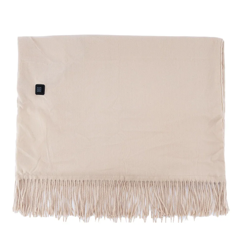 

Бытовое носимое USB-одеяло с электрическим подогревом, моющееся портативное шаль, одеяло, теплая одежда, теплая шаль на зиму