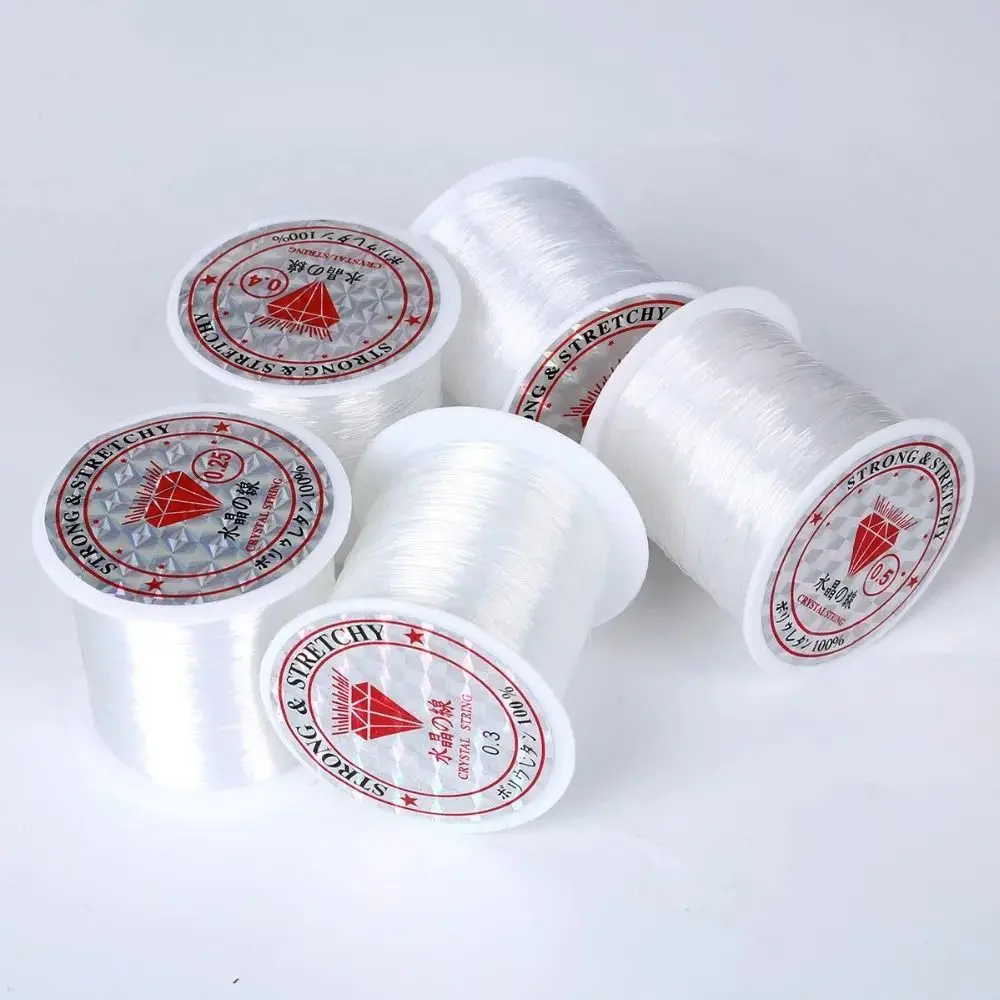 0.2mm/0.25mm/0.3mm/0.35mm/0.4mm Nylon Fishing Line Non-Stretch Transparent Strong Fish Lines Thread Monofilament