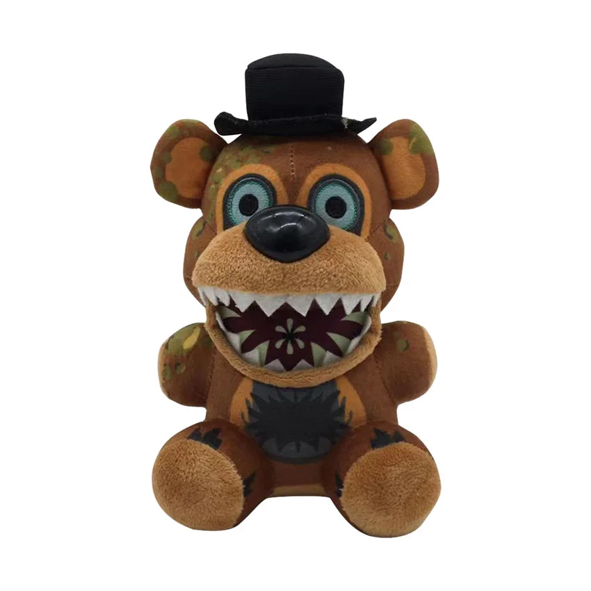2026 Neue Fiver Night At Freddy Fnfa Niedliche Plüschtiere Spielpuppe Bonnie Bear Foxy Cartoon Gefüllte Puppen Freddy Spielzeug Geschenke – Detail 13