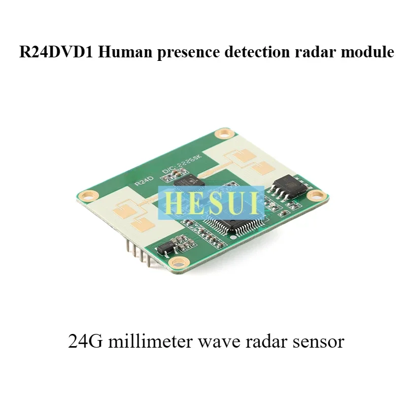 Original R24DVD1 24G millimeter wave radar sensor human presence detection radar module