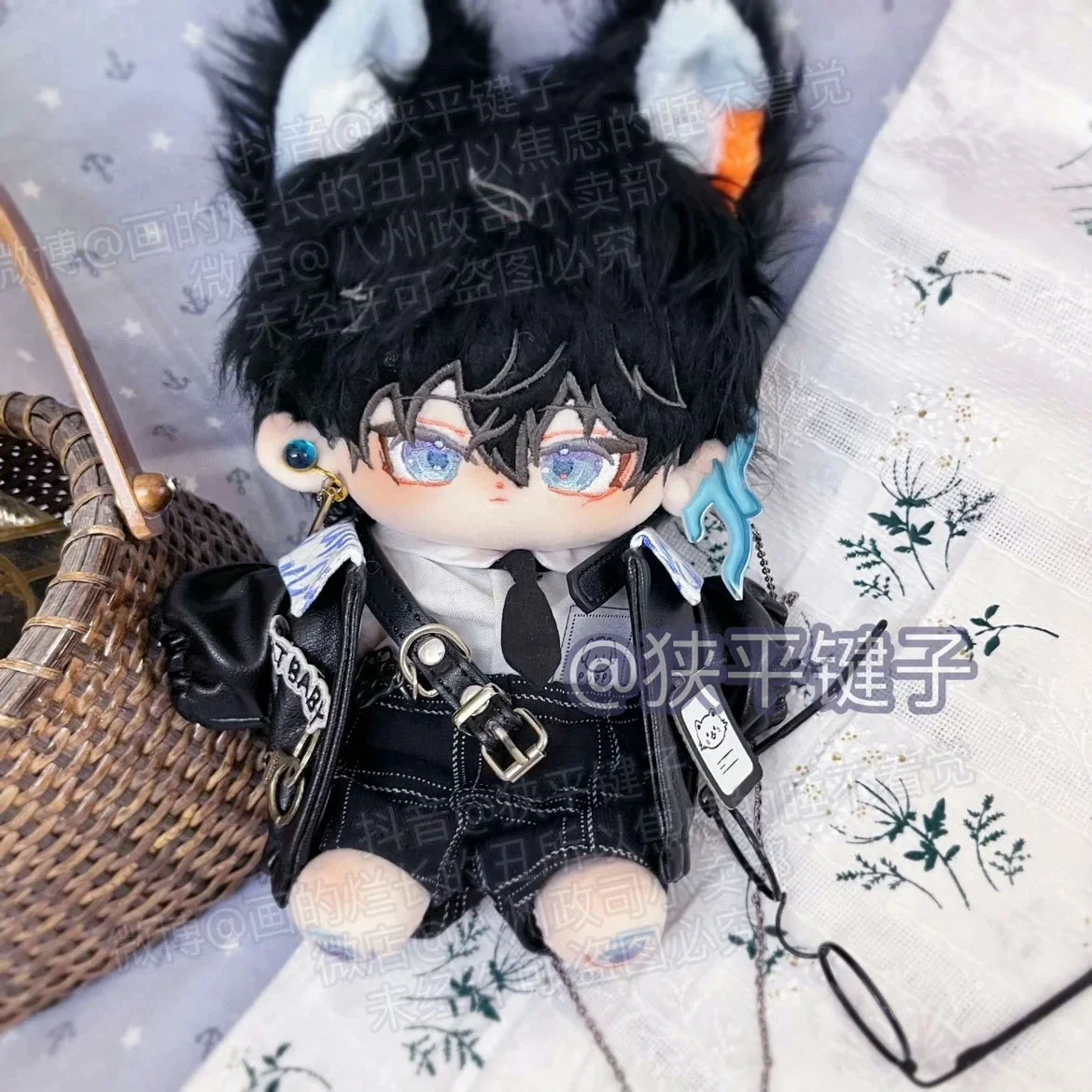 Anime Game Honkai: Star Rail Dan Heng Cute Dress-up Dolls Cosplay Cotton Stuffed Plush Doll  Body Plushie Toys 20cm Fans Gift