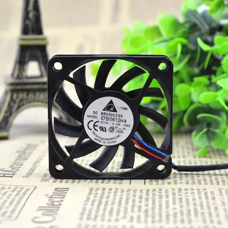 for Delta 6010 12V 0.18A 6cm Double Ball Bearing Cooling Fan Original Imported Low Price