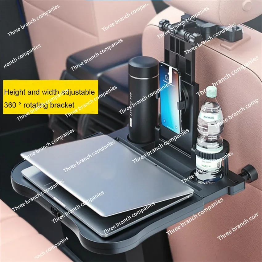 

Car Backseat Tray Table Foldable Seat Back Laptop Desk Auto Back Seat Vehicle Eating Food Tray Car Phone Holder Adjustable