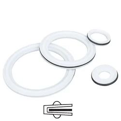 SAP Sanitary Envelope Tri Clamp Gasket 1/2