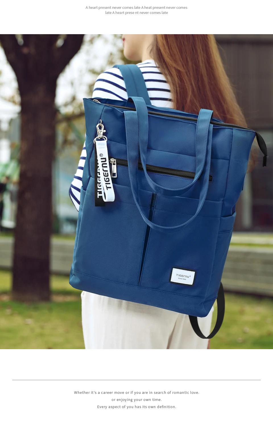Tigernu Rucksäcke für Frauen 14 15,6 Zoll Laptop Rucksack weibliche Tasche Frauen Schultertaschen Mädchen Einkaufstasche Reiserucksäcke – Detail 14