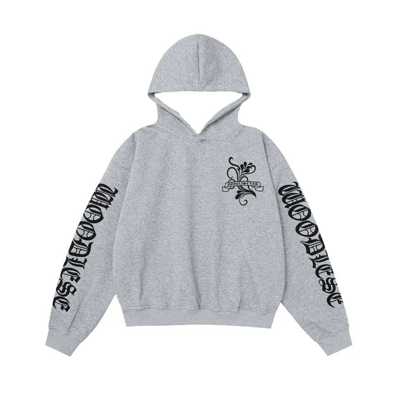 

2025: мужская и женская спортивная толстовка с капюшоном и длинными рукавами для отдыха и фитнеса с буквенным принтом, осенняя толстовка с капюшоном и карманами