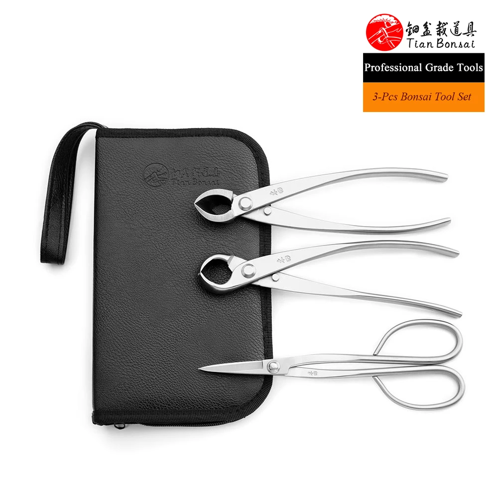 Professional Grade 3 PCS Bonsai tool Set NMK-01