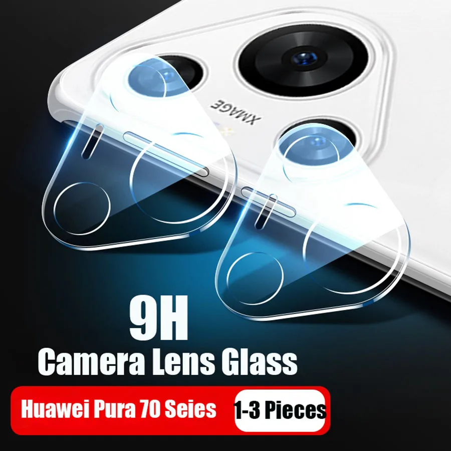 3D Camera Lens Screen Protectors for Pura70 70Pro+ 70Ultra Back Glass Protective Film Cover Case For Huawei Pura 70 Pro+ Clear