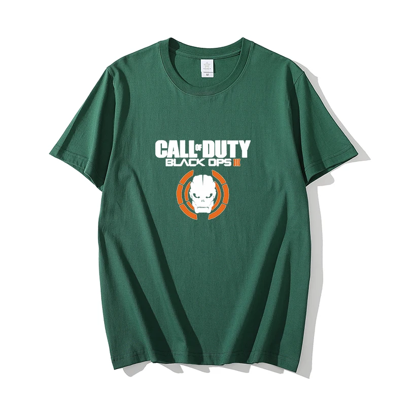 

Call of Duty Black Ops 4 Game Peripherals T-Shirt Men Fashion Casual Short Sleeves Summer Cotton Breathable Tshirt