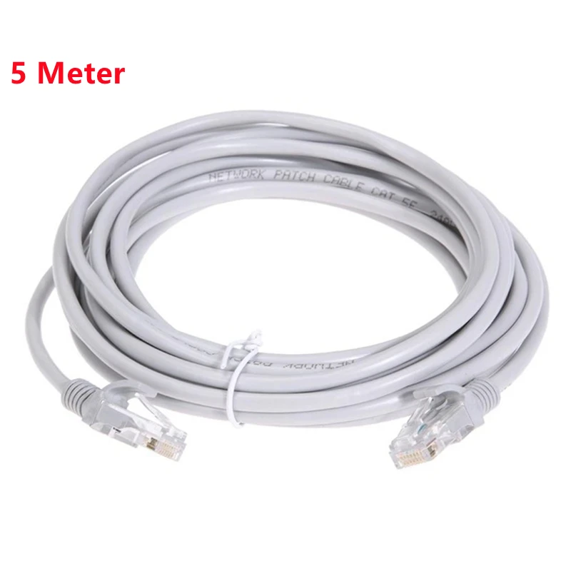 3/5/10/20/30 Meters Cat5 Ethernet Network POE Cable RJ45 Patch Outdoor Waterproof LAN Cable Wires For CCTV POE IP Camera System