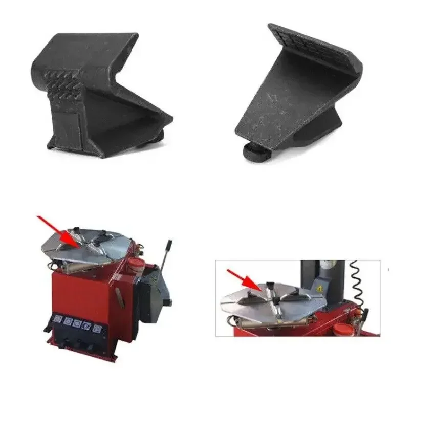 

4 шт., шиномонтажный станок, зажим для обода, металлический мотоцикл, квадроцикл, защита челюсти, ремонт колес