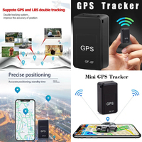 GF07 Magnetic Mini GPS Tracker Real-Time Vehicle Locator Car Pet Tracking Device Compact Portable GPS Locator Position APP /////