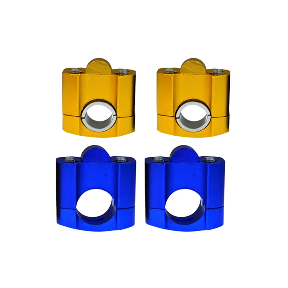 

Professional Handlebar Riser 28Mm Adjustable Fat Bar Clamp Golden Strict Quality Inspection System Handlebar Riser