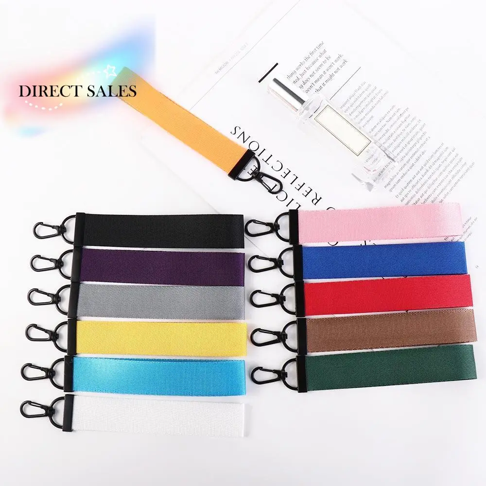 

Colors 13 colors Wallet Ribbon Car Keyring Bag Keyring Ribbon Rope Keychain Neck Strap Lanyard Phone Straps Keychain Lanyard