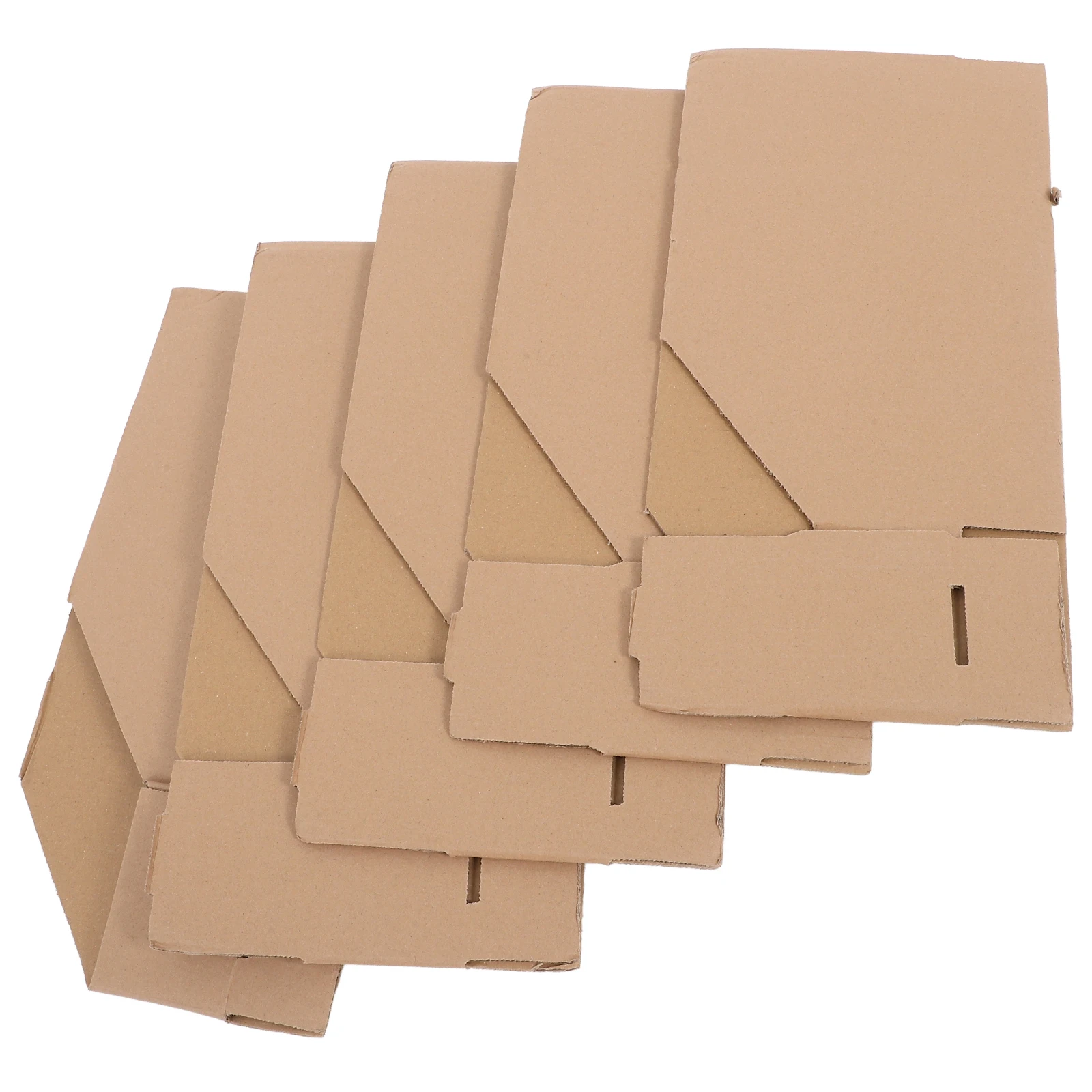 

5pcs Cardboard Storage Boxes for Moving Packing Parts Bins Corrugated Paperboard Box Empty Box Sorting Containers Packaging