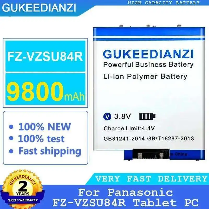 

Laptop Battery For Panasonic FZ-VZSU84R Tablet PC Fast Charging Lightweight 9800Mah