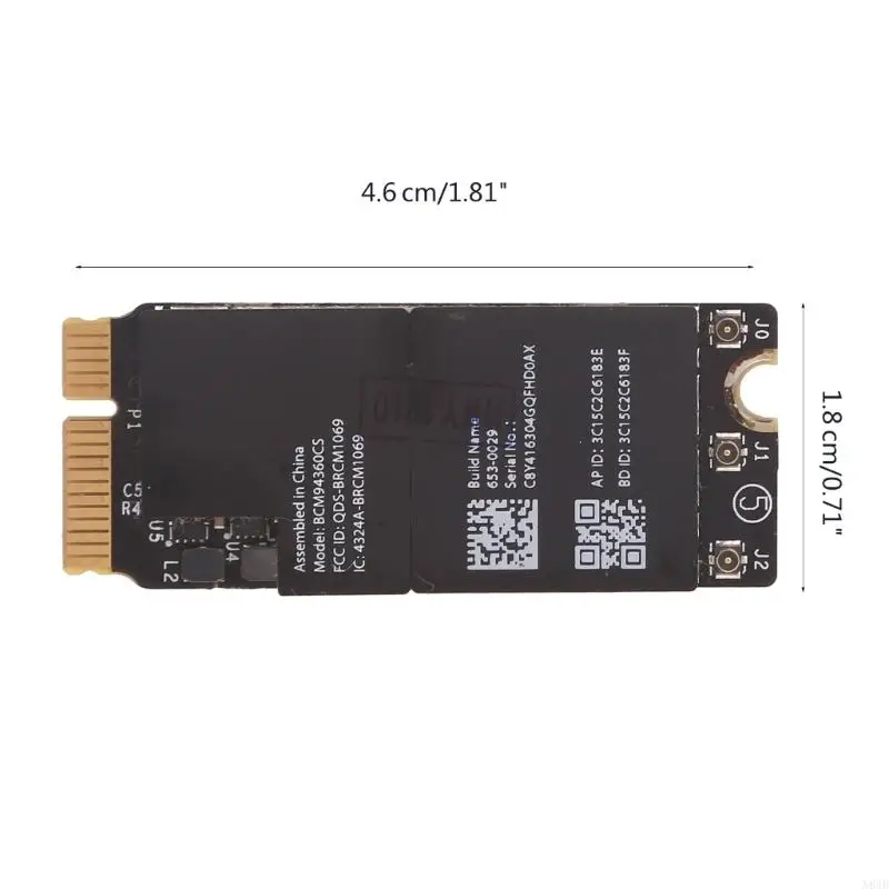 N84B BCM94360CSAX 802.11AC การ์ดสนามบินสำหรับ 13 "15" A1398 A1502