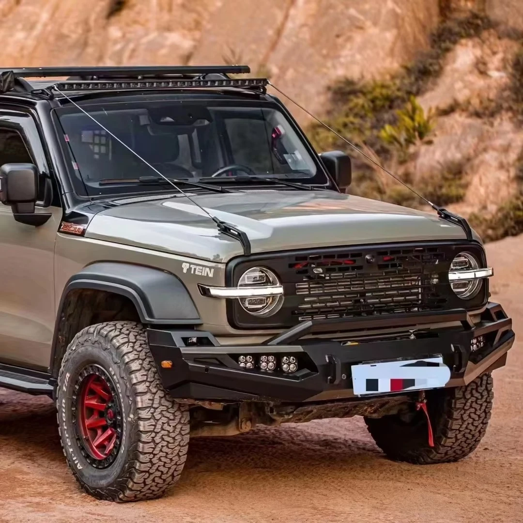 

Front Bumper For Tank 300 Offroad Bumper Guard Steel Bull Bar With Light For Tank 300 Manufacture Accessories