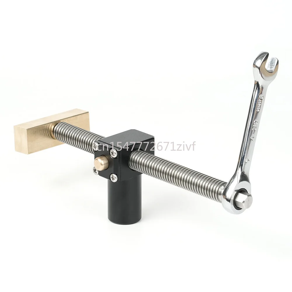 

Quick Desktop Vice Clamping Tenon Block Strip Fixed Locking Accessories Brass Stainless Steel Ratchet Wrench Woodworking Tools