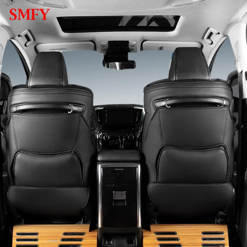 For Toyota Alphard 30 Series 2015-2022 Accessories Car Seat Anti-kick Pads Three Row Seat Back Anti-dirty Protection Mats