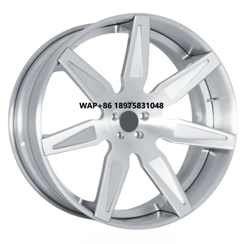 

3 Piece Wheels 6x139.7 Forged 20 21 22 24 26 Inch Rims Brush Conacve Deep Dish Alloy Wheels