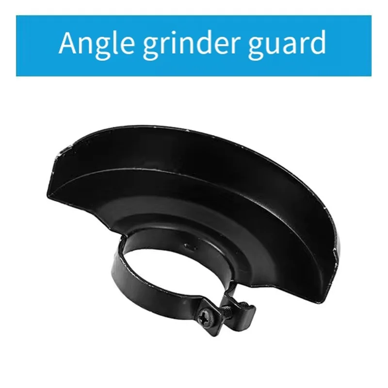 Copertura protettiva di sicurezza per smerigliatrice angolare da 4 pollici Coperture di sicurezza + Set di staffe di supporto base per smerigliatrice angolare per smerigliatrice angolare 100-AT64