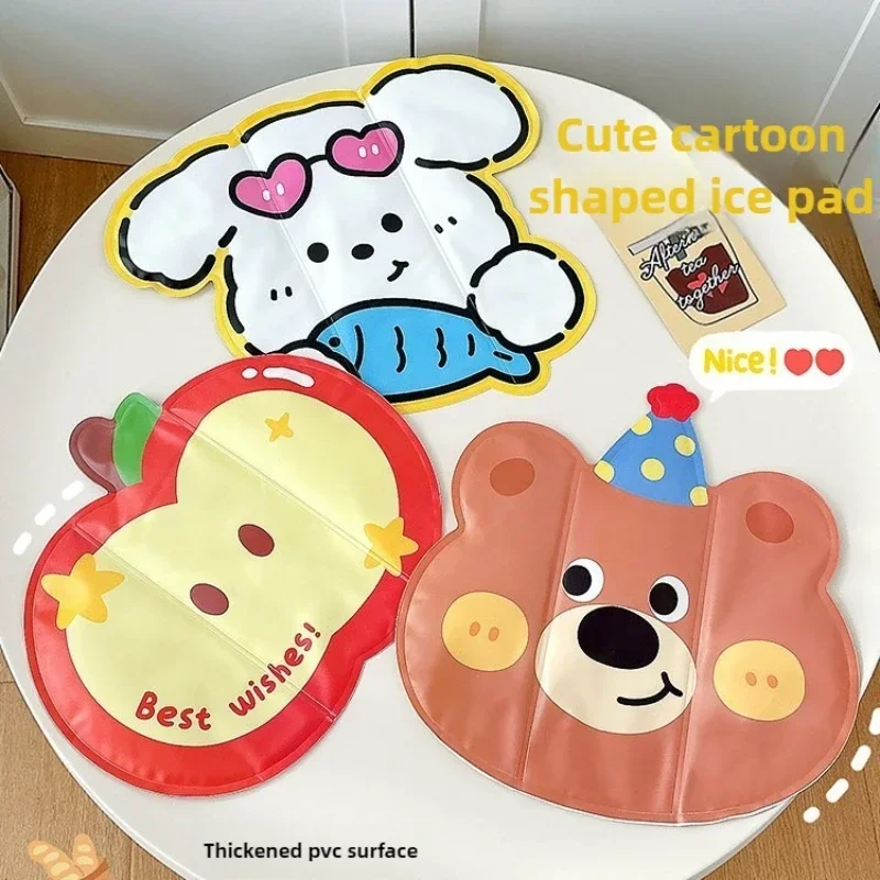 Летняя подушка для льда с героями мультфильмов, охлаждающая и теплоотводящая подушка, милая подушка для автомобильного сиденья, гелевый охлаждающий коврик, диван для домашних животных, ледяная подушка, кровать для домашних животных