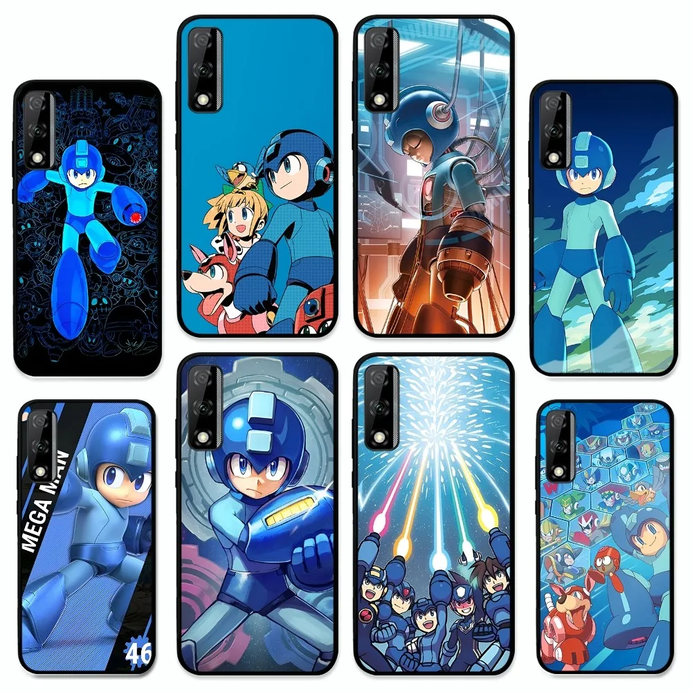 R-Rockman M-Megaman Game  Phone Case For Huawei Y9 6 7 5 Prime Enjoy 7s 7 8 plus 7a 9e 9plus 8E Lite Psmart Shell