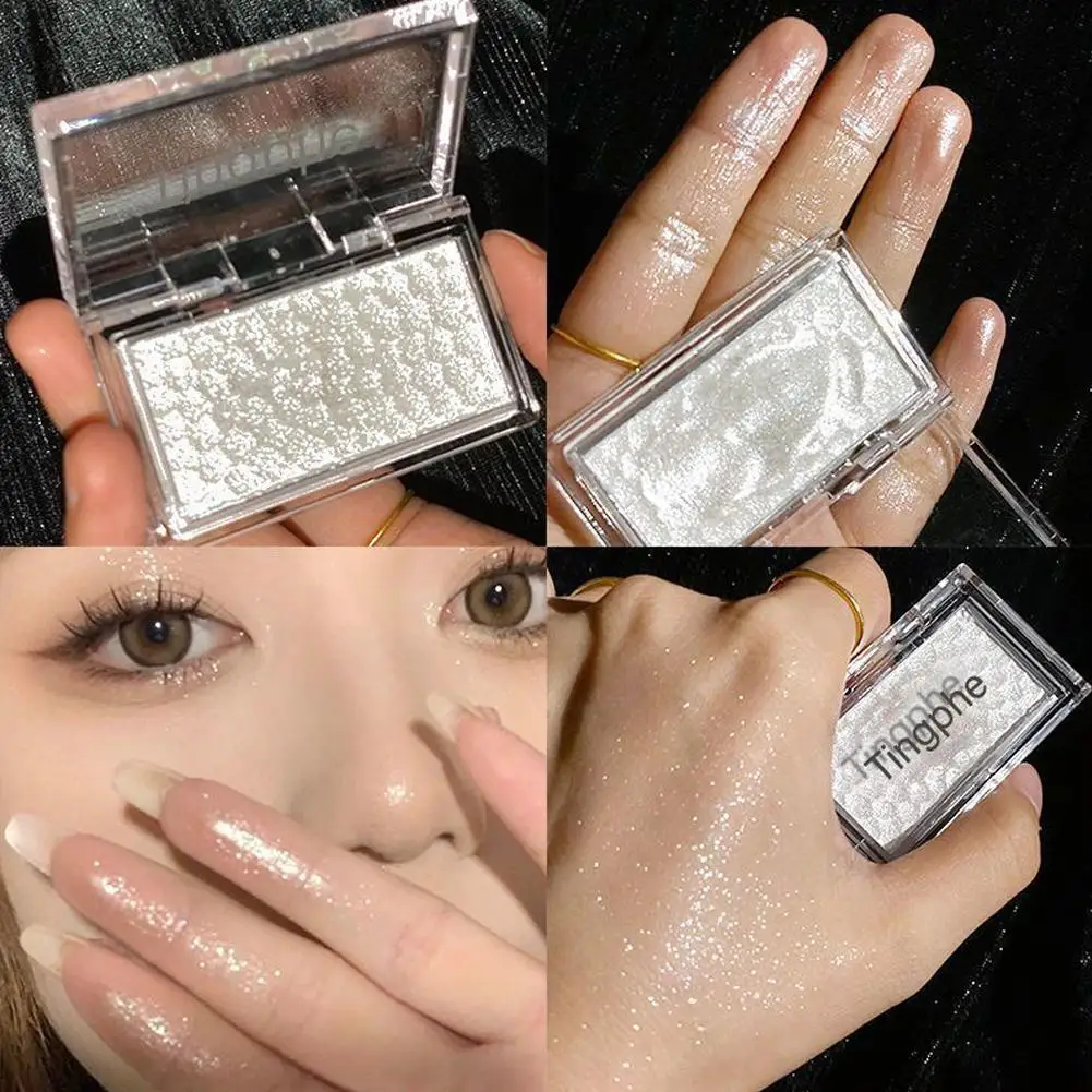 Surligneur de purée de pommes de terre à paillettes de diamant, Gel naturel éclaircissant, surligneur et Contour du visage et du corps, Gl Q8H3