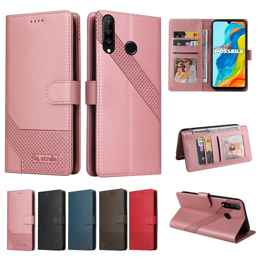 Wallet Anti-drop Leather Case For Huawei P40/P30/P20 Lite/Pro P Smart Z/2019/2021 Y7A Y9 Prime Honor 9X Pro 10Lite 10X Lite 20S