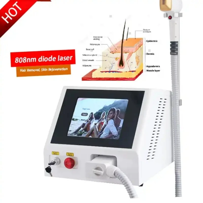 

Diode Laser Machine Diodo Laser Hair Removal Portable Diode Laser 755nm 808nm 1064nm 808 Hair Removal