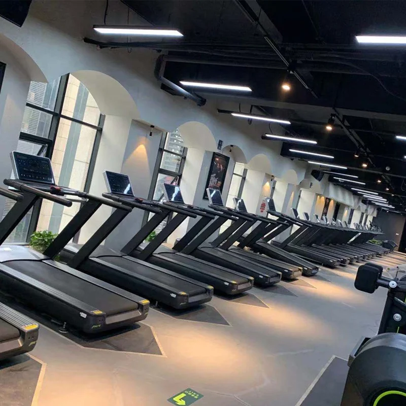 

Fitness New Design Professional Fitness Gym Equipment With LED Touch Screen Commercial Treadmill
