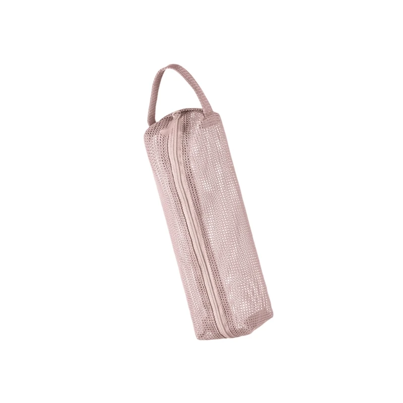 X7XC Mesh Shower Caddy Bag Portable Shower Bag for Travel,Gym,Camping Quick Dry Hanging Toiletry with Zipper