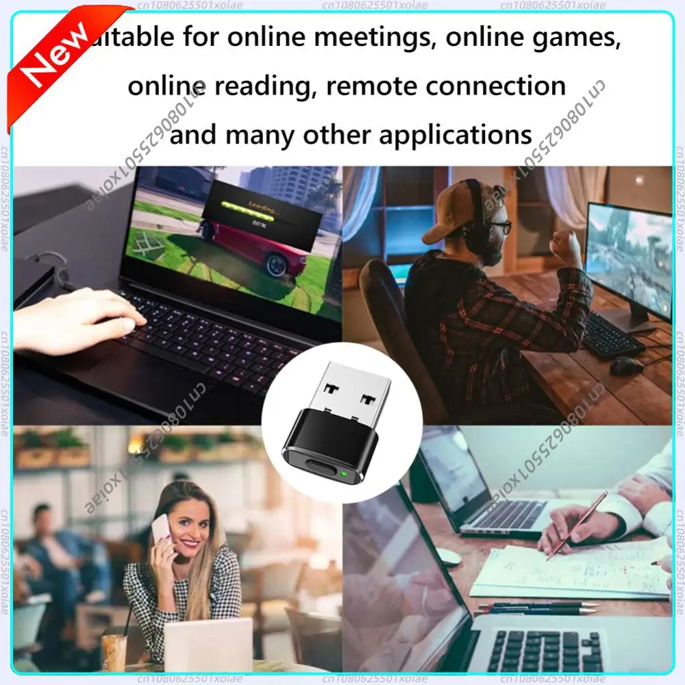 

Mouse Jiggler USB Shaker Undetectable Mouse Simulate Mice Driver-Free Keeps Computer PC Laptop Awake Smart Slent Mouse Mover