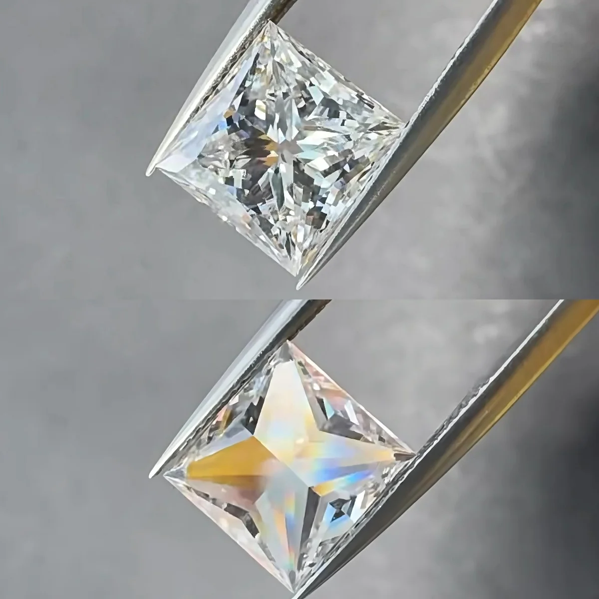 Princess Cut Lab Grown Diamond DE Color IGI Certificate 2.0-8.0ct CVD/HPHT Lab Loose Diamonds For Fine Jewelry Making