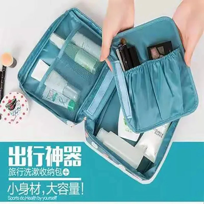 حقيبة مستحضرات التجميل النسائية للسفر، حقيبة تخزين محمولة للسفر، حقيبة مستحضرات تجميل صغيرة محمولة، حقائب مستحضرات تجميل نسائية لطيفة للفتيات #2