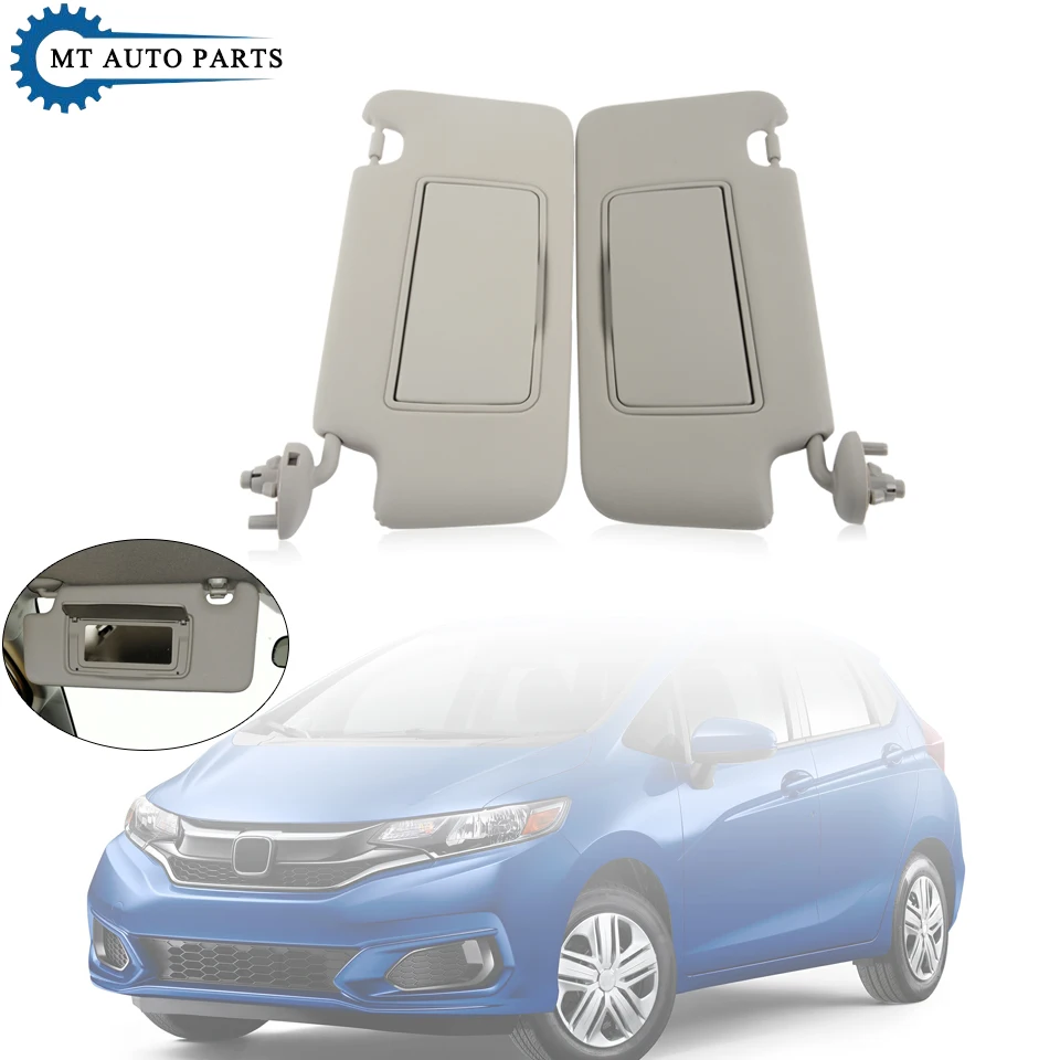 MTAP Sun Shield Visor Sunshade Sunvisor Geniune Quality Grey For Honda JAZZ FIT GE 2009 2010 2011 2012 2013 2014 83230-TG5-H01