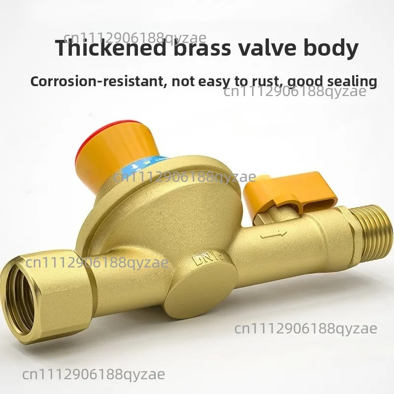 Gas pipeline self-closing valve - gas leakage/overpressure automatic closure, leak-proof safety valve