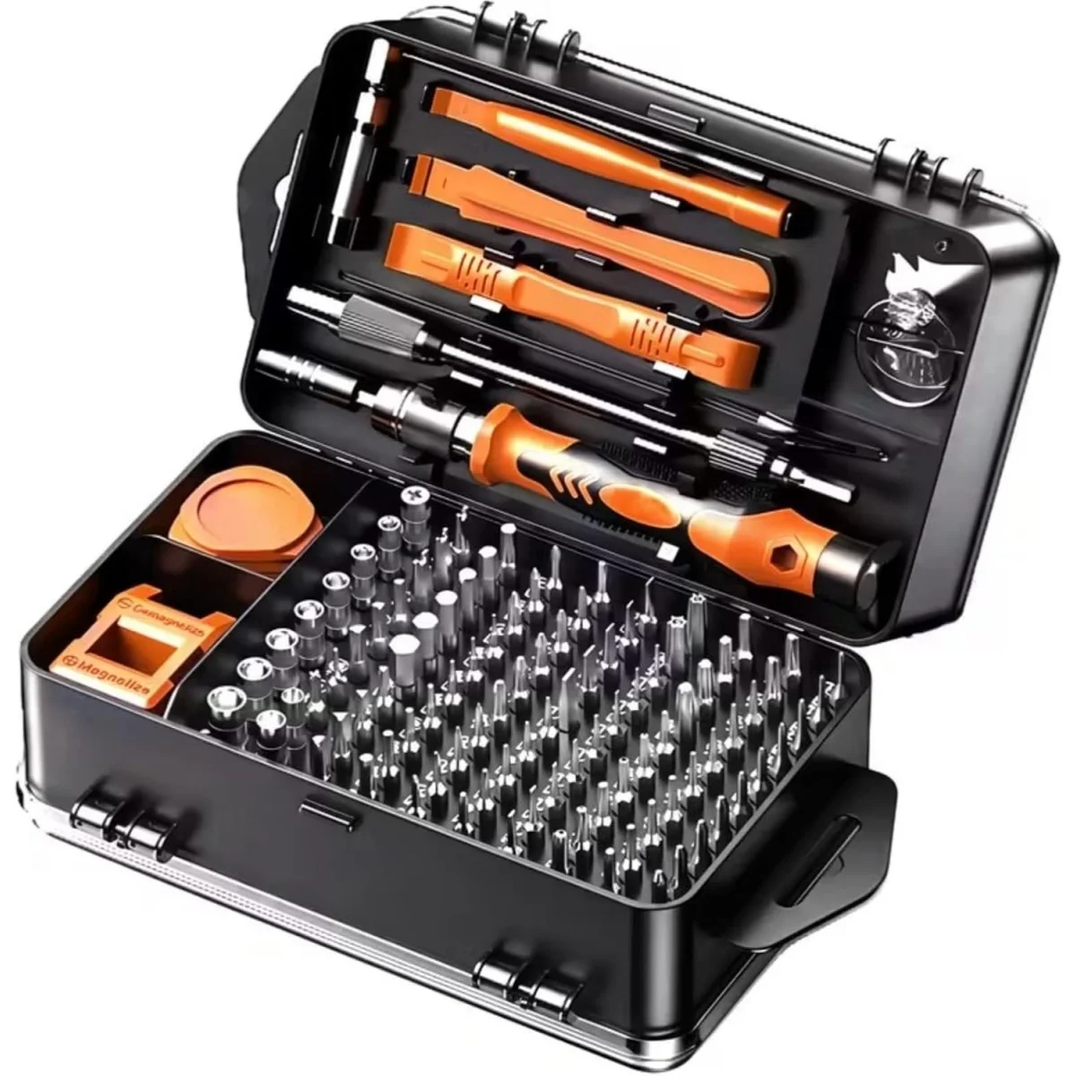 115-in-1 Precision Screwdriver Set, CRV Steel Bits W/ Torx Triwing, Mini Repair Tool Kit for Electronics