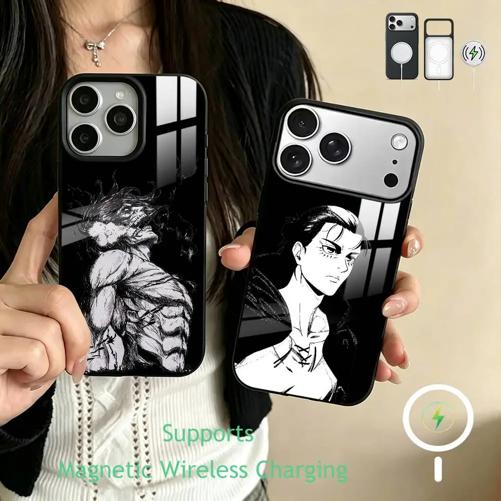 capa-para-iphone-18-17-16-15-14-13-12-11-plus-pro-com-design-inspirado-em-eren-yeager-do-anime-«ataque-dos-titas»-compativel-com-carregamento-sem-fio-magnetico