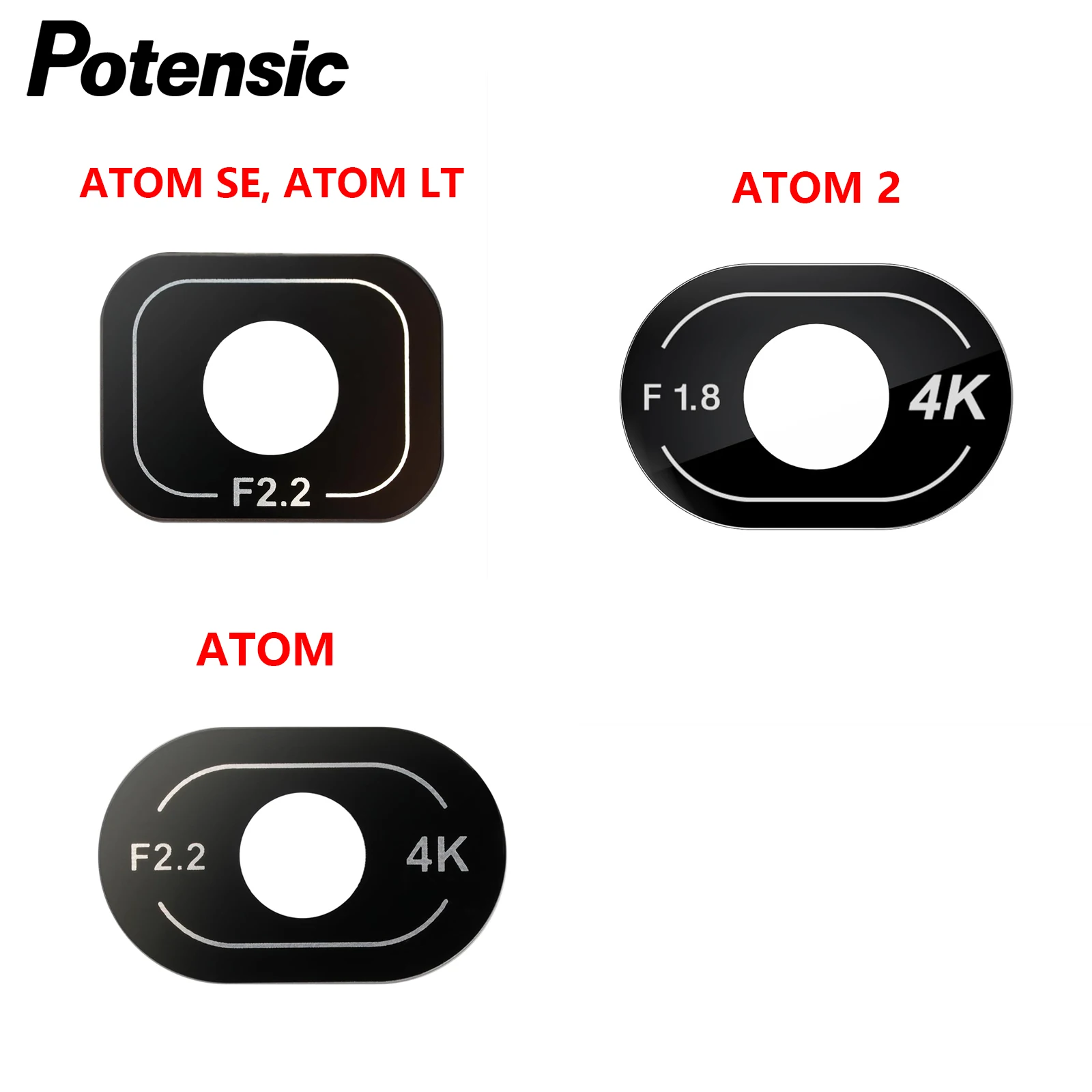 Potensic オリジナルカメラレンズ ATOM SE & ATOM LT、ATOM、ATOM 2