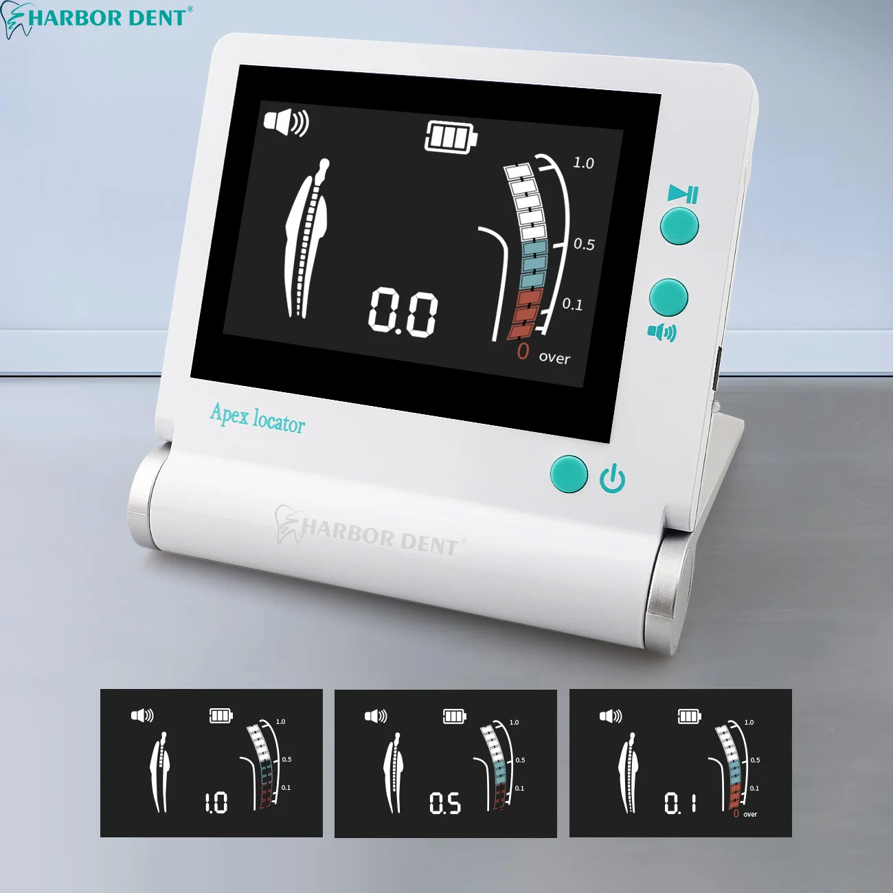 

Dental Endo Apex Locator With 4.5inch LCD Screen Portable Dentistry Root Canal Measurement Tool For Oral Endodontic