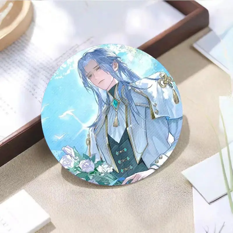 Douluo Continent Soul Land Anime Figuur Tang Drie Tang San Badge & Zand - Vloeiende Ornament Tas Hanger Speelgoed Fans Geschenken