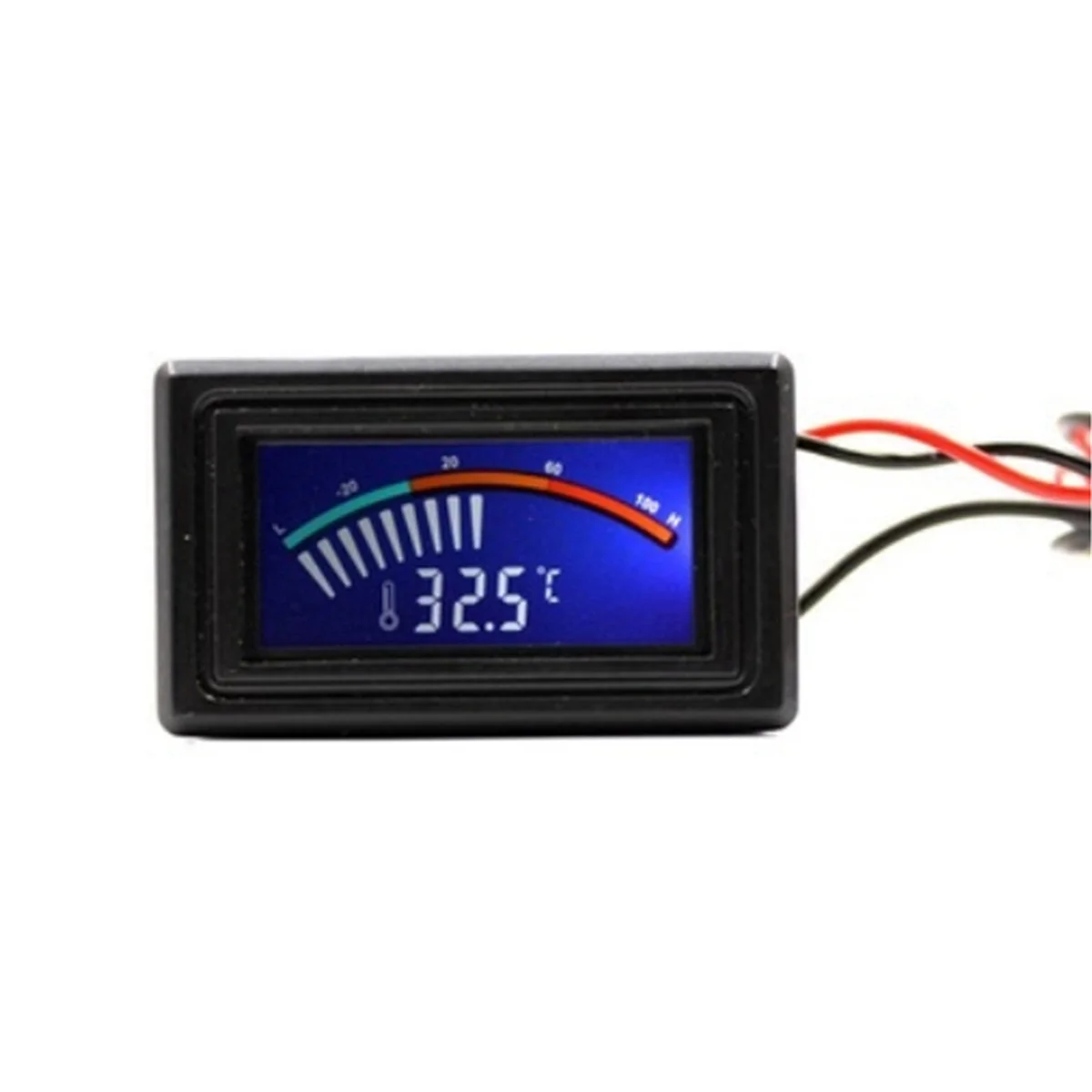 B66C DC4-25V Digital Thermometer NTC10K Metal Probe C/F USB Temp Temperature Detector Tester LCD Analog Indoor Aquarium
